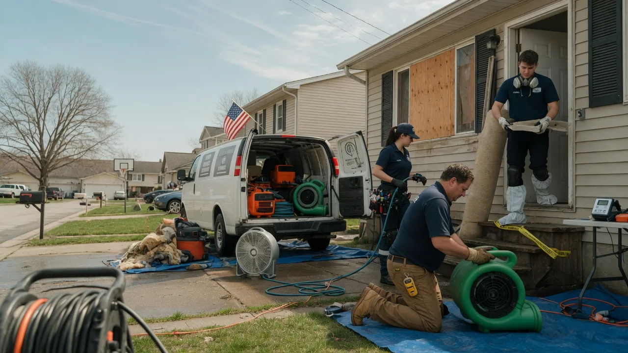 Water Damage Restoration in Midwest City, OK near me